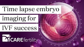 Time lapse embryo imaging for IVF success  CaremapsAI®  Care Fertility [upl. by Lindie13]