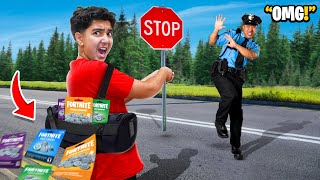 Little Brother BREAKS THE LAW To Steal VBucks [upl. by Pricilla30]