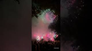 Fuegos artificiales para cerrar estas Fiestas del Pilar 2024 🎆❤️ enjoyzaragoza enjoypilares [upl. by Perron]