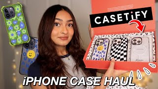 CASETiFY iPHONE CASES UNBOXING  iPHONE 14 PRO  DROP TEST [upl. by Adlai749]