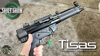 TisasMAC MP5s and More  Shot Show 2024 [upl. by Annaer]