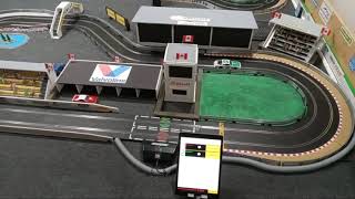 Scalextric Two Pace Cars Slot Car Race Part 1 [upl. by Meeka810]