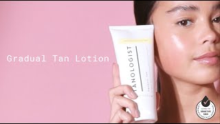 TANOLOGIST GRADUAL TAN LOTION  Moisturiser with added glow  Tanologst [upl. by Boothe371]