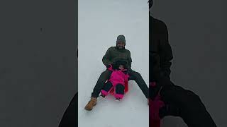 Snow time  Fun amp Play with kids in Snow  Sweden memories subscribe youtubeshorts shorts funny [upl. by Gavrielle970]