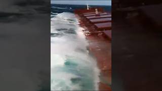 Capesize Ship in Storm Terrifying Monster Waves tmedia shipaccident shipcompilation [upl. by Fendig230]