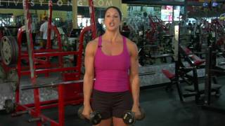 How to Do Side Dumbbell Lateral Raises [upl. by Mable]