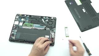 How to install NVMe SSD on DELL Latitude E7270 [upl. by Satterlee]