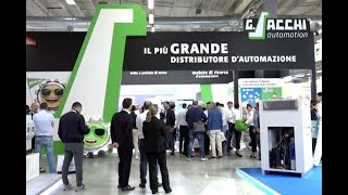 Sacchi Automation il più grande distributore dautomazione in Fiera SPS a Parma [upl. by Scharf]