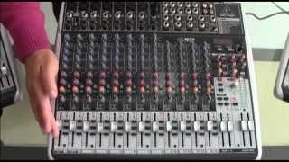 Mezcladores Behringer linea Xenyx Q y QX [upl. by Onirotciv69]