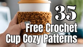 From Coffee to Ice Cream 35 Crochet Cozies to Keep Everything Cool or Hot [upl. by Inanaup385]