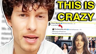 SHAWN MENDES ADDRESSES CAMILA CABELLO DRAMA [upl. by Oiramrej357]