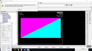 Axisymmetric Problem using ANSYS APDL [upl. by Ayek]