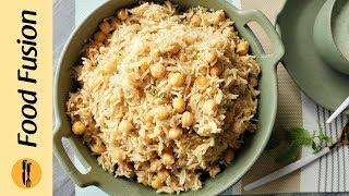 Chana pulao Recipe By Food Fusion [upl. by Nale284]