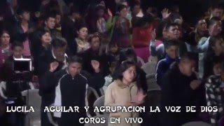 Lucila aguilar coros de avivamiento en vivo 2016 [upl. by Elvina]