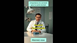 Limportance du sommeil sur la santé mentale santementale science cerveau sante bienêtre shots [upl. by Enileve]