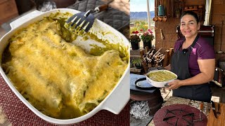 Enchiladas en Salsa Verde Estilo Sonora  Receta de Cuaresma  La Herencia de las Viudas [upl. by Eibur]