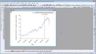 Graphing Origin 9 Add Lines with Labels in Graphs [upl. by Ierna]