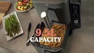 Ninja Double Stack Xl Air Fryer 95 Litre 2 Drawer  Sl400uk [upl. by Trevorr]