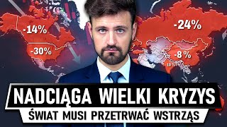 Globalny KRACH  Wielkie OBAWY przed RECESJĄ w USA [upl. by Gasser]