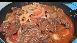 Bistec de res Receta original Nicaragüense [upl. by Retloc109]