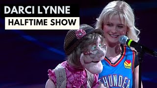 Darci Lynne and Edna at the OKC Thunder Game Halftime Show  Darci Lynne [upl. by Godbeare]