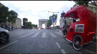 Shimano CM1000 Test Ride Around Paris at Dusk [upl. by Oconnor]