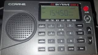 C Crane Skywave SSB2 Shortwave Radio 072624 FEBC Radio Liangyou in Tibetan from Iba Philippines [upl. by Yelsnit]