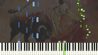 Malaguena  Lecuona  Piano Solo Tutorial Intermediate [upl. by Aliet]