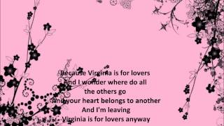 Jordin Sparks  Virginia Is For Lovers Bonus Track Lyrics HQ [upl. by Nickie]