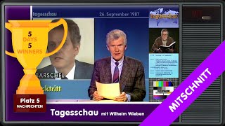 Tagesschau  Nachtgedanken  NationalhymneProgrammvorschau vom 26091987 [upl. by Kleiman]