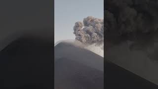 Hike to Acatenango Volcano Captures Eruption of Fuego [upl. by Llennahc]