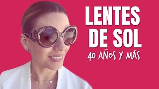 Lentes de Sol Según Tipo de Cara  40 Años y Más [upl. by Anawit]