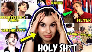 Discovering Jimin from BTS Serendipity Filter Dance Compilation Funny Moments…  REACTION [upl. by Elik666]