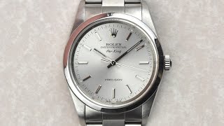 Rolex Oyster Perpetual AirKing ref 14000M [upl. by Yasmar]