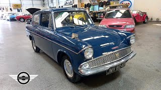 1964 FORD ANGLIA 105E  MATHEWSONS CLASSIC CARS  AUCTION 16 17 amp 18 OCTOBER 2024 [upl. by Kazim]