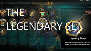 The Full LegendaryPirate Legend Set Sea of Thieves [upl. by Lledraw]