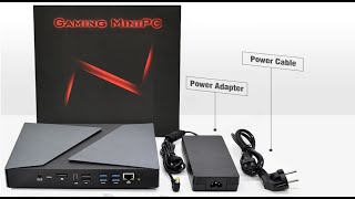 Unboxing TOPTON Gaming Mini PC Core i99980HK i9 And Review Price Cheap Gaming Mini PC [upl. by Nodlew480]