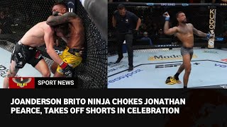 Jonathan PEARCE vs Joanderson BRITO Full FIGHT UFC [upl. by Dorree415]