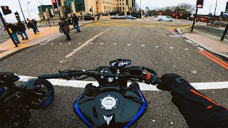 First Ride City Ride Through London With MT09  YAMAHA MT09 SP  QUICKSHIFTER 4K [upl. by Lisa]