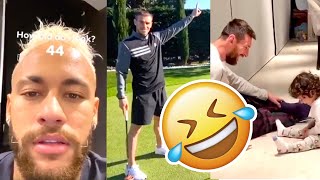 Famous Football Players Funny Moments At Home [upl. by Kirkpatrick]