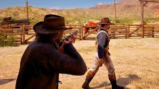 Outlaw Brutal Quickdraws Part 2 No Deadeye  Red Dead Redemption 2 [upl. by Sibylle]