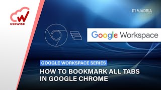 How to bookmark all tabs in Google Chrome [upl. by Welbie720]