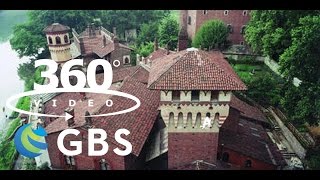 Video 360° Borgo Medievale  Parco del Valentino [upl. by Bork117]