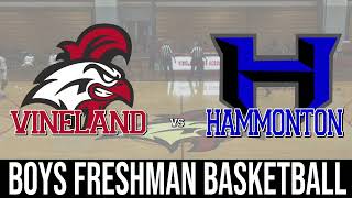 Vineland Boys Freshman Basketball vs Hammonton  January 25th 2023 [upl. by Cirek]