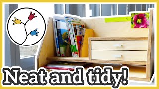 WOODEN DESK ORGANIZER DIY – GET RID OF THAT CLUTTER [upl. by Esilrahc201]