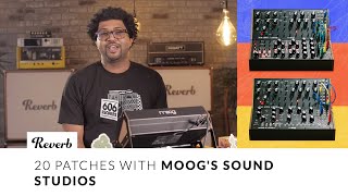 20 Patches with Moog Sound Studios [upl. by Sitsuj736]