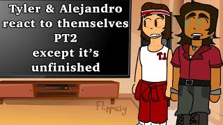 Tyler amp Alejandro React to Themselves PT2  TDWT  GCRV  Total Drama  Gacha Club  Read Desc [upl. by Ahsinet]