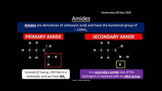 OCR A 621 and 622 Amines Amino Acids Amides and Chirality REVISION [upl. by Lucky617]