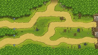 Kingdom Rush  Bandits Lair  Archers Only No Hero [upl. by Orozco626]