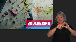 The University of Edinburghs climbing safety video with British Sign Language BSL [upl. by Llenoil]